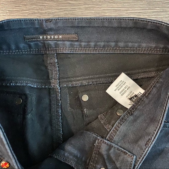 HUDSON Collin Flap Pocket Midrise Skinny Jean - Picture 4 of 5